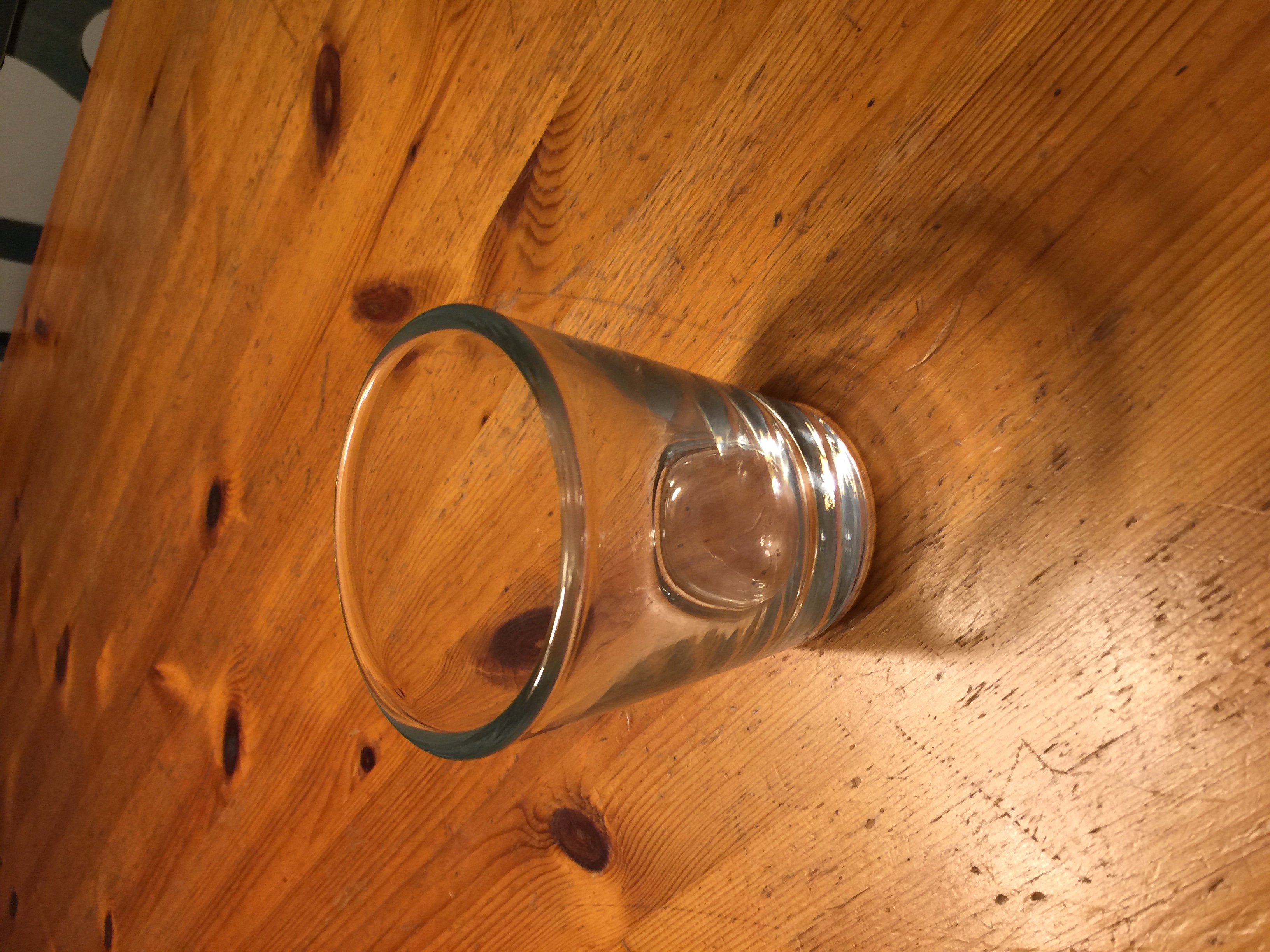 empty glass